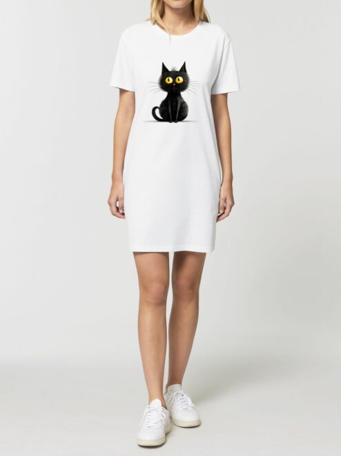Rochie din bumbac organic Premium-Zurli Cat