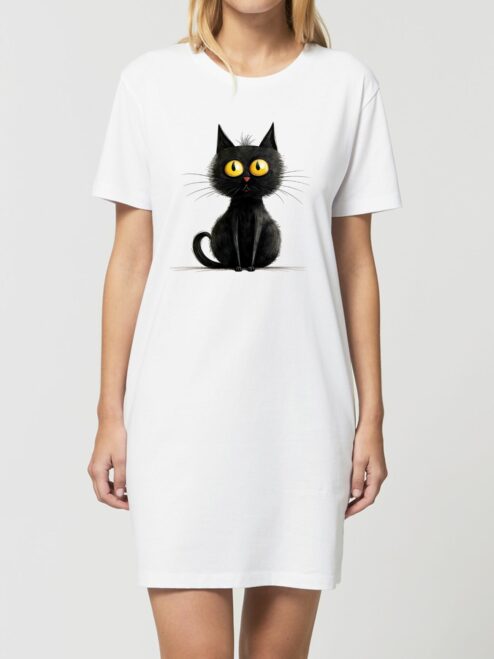 Rochie din bumbac organic Premium-Zurli Cat