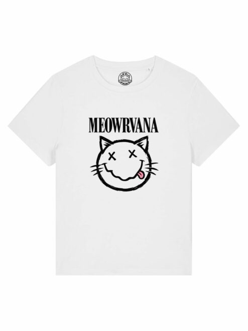 Tricou din bumbac organic Premium-Meowrvana, Femei