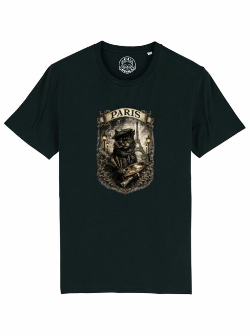 Tricou din bumbac organic Premium-Artiste de Paris, Barbati