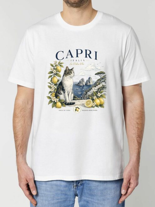Tricou din bumbac organic Premium-Capri, Barbati