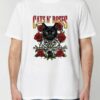 Tricou din bumbac organic Premium-Cats N' Roses