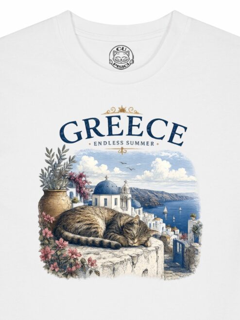 Tricou din bumbac organic Premium-Greece, Barbati