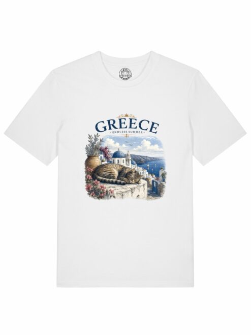 Tricou din bumbac organic Premium-Greece, Barbati