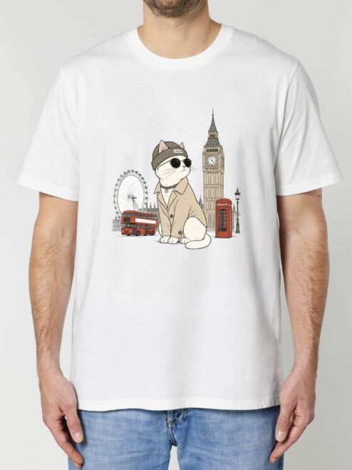 Tricou din bumbac organic Premium-London, Barbati