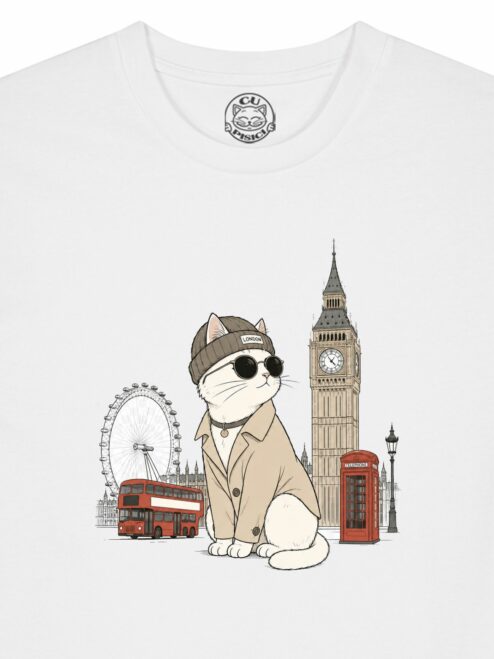 Tricou din bumbac organic Premium-London, Barbati
