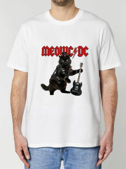 Tricou din bumbac organic Premium-MEOWC/DC, Barbati