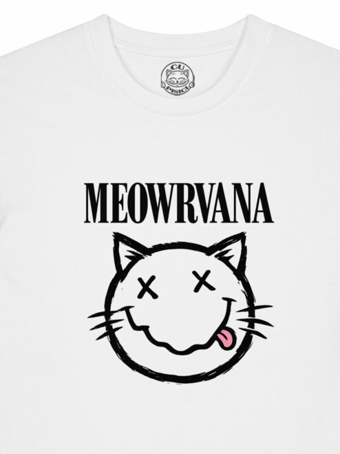 Tricou din bumbac organic Premium-Meowrvana