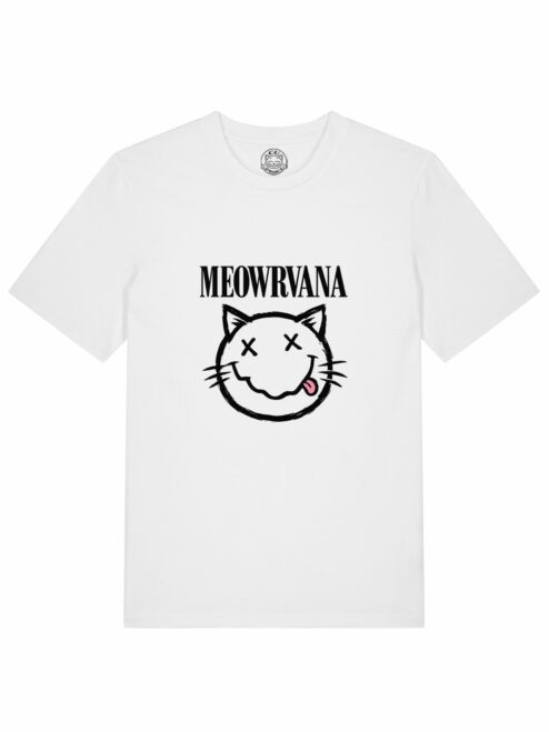 Tricou din bumbac organic Premium-Meowrvana