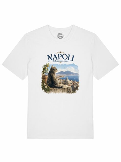 Tricou din bumbac organic Premium-Napoli, Barbati