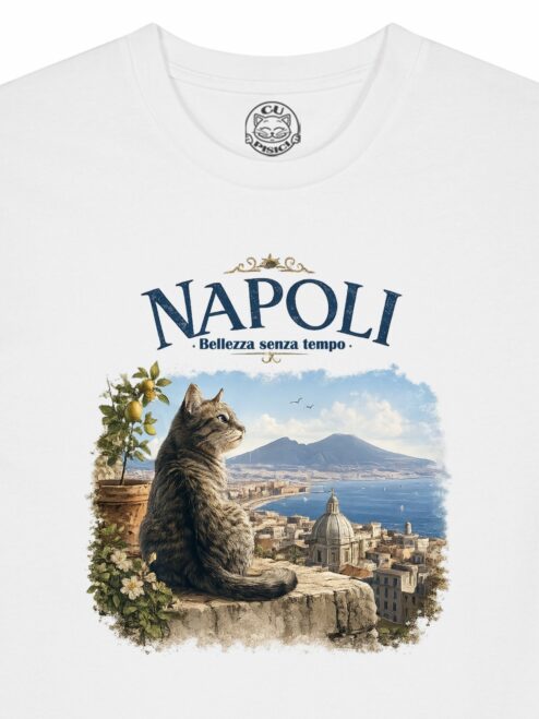 Tricou din bumbac organic Premium-Napoli, Barbati