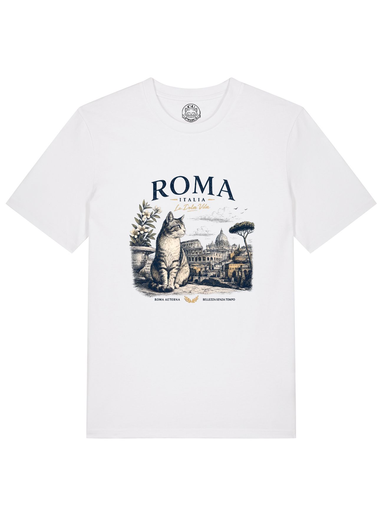 Tricou din bumbac organic Premium-Roma, Barbati