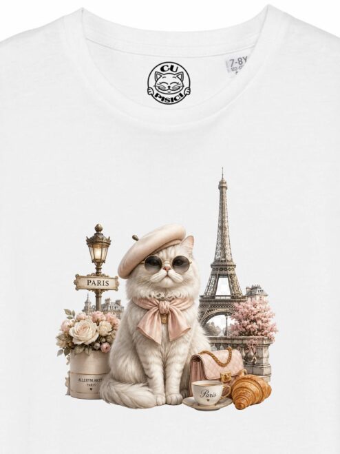 Tricou din bumbac organic Premium-Paris, Copii