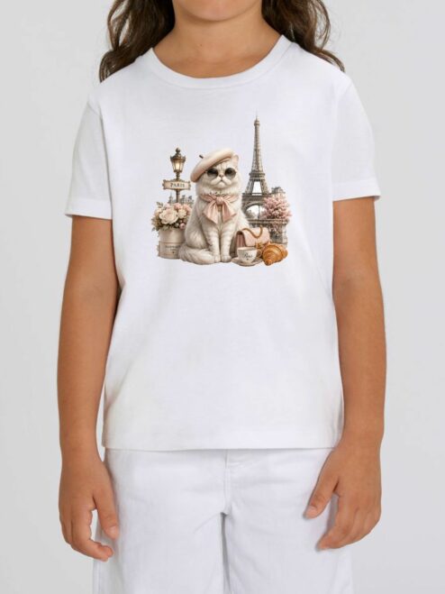 Tricou din bumbac organic Premium-Paris, Copii