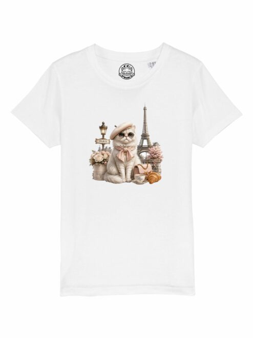 Tricou din bumbac organic Premium-Paris, Copii