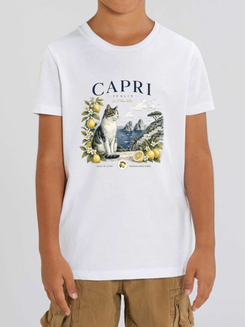 Tricou din bumbac organic Premium-Capri, Copii