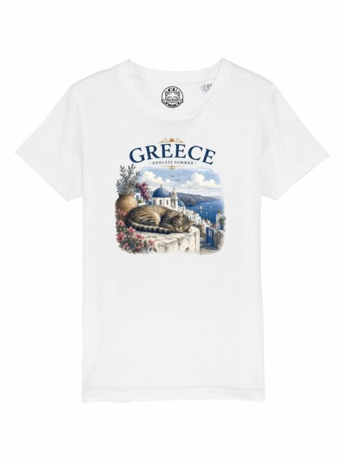Tricou din bumbac organic Premium-Greece, Copii