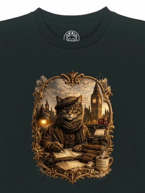 Tricou din bumbac organic Premium-London Artist, Copii