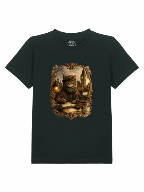 Tricou din bumbac organic Premium-London Artist, Copii