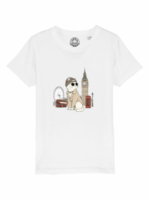 Tricou din bumbac organic Premium-London, Copii