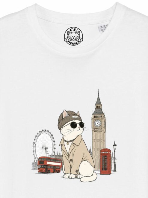 Tricou din bumbac organic Premium-London, Copii