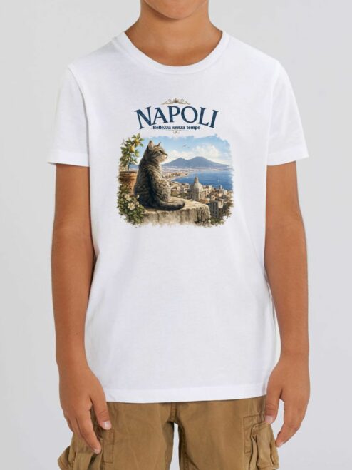 Tricou din bumbac organic Premium-Napoli, Copii