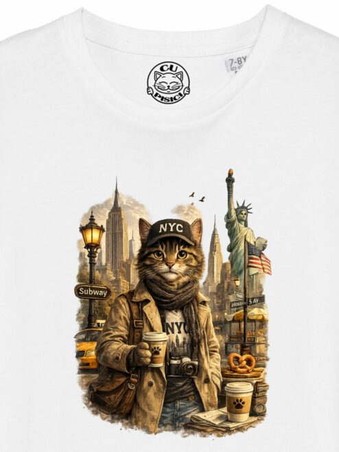 Tricou din bumbac organic Premium-New York, Copii