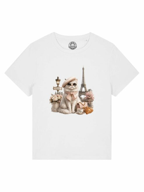 Tricou din bumbac organic Premium-Paris, Femei