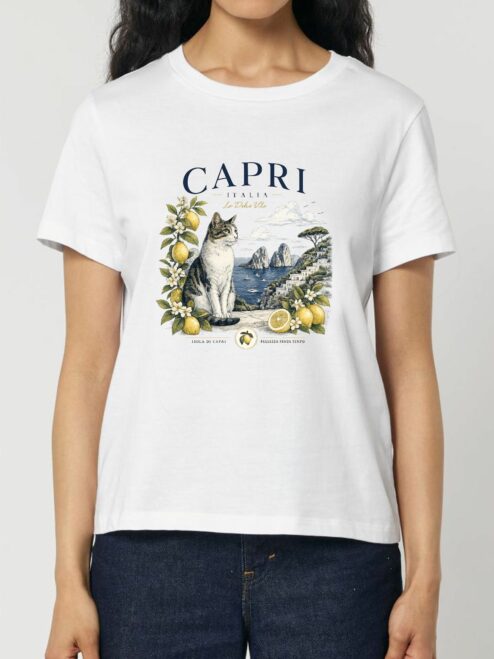 Tricou din bumbac organic Premium-Capri, Femei