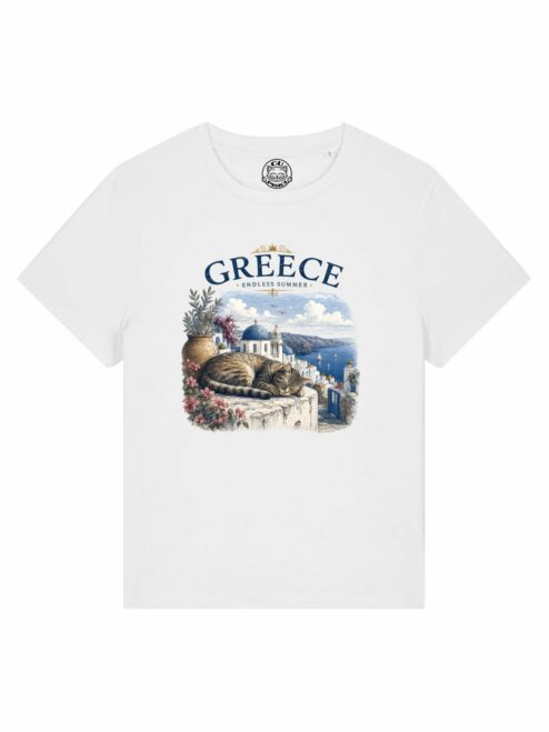 Tricou din bumbac organic Premium-Greece, Femei