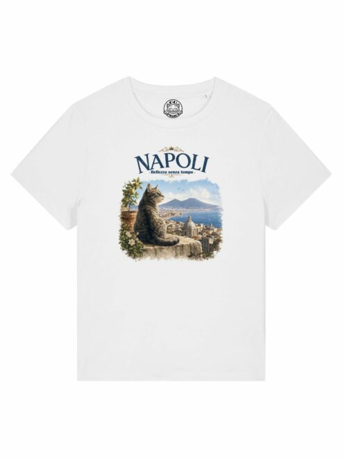 Tricou din bumbac organic Premium-Napoli, Femei