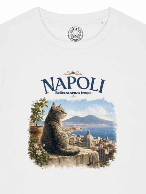 Tricou din bumbac organic Premium-Napoli, Femei