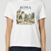 Tricou din bumbac organic Premium-Roma Bellezza, Femei