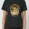 Tricou din bumbac organic Premium-Don't Stop Meow, Femei