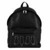 Rucsac Maxi Premium din piele naturala-Cat Noir, pictat manual