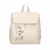 Rucsac Premium din piele naturala-Cat Mom Love, pictat manual