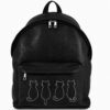 Rucsac Premium din piele naturala-Cat Noir, pictat manual
