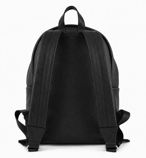 Rucsac Premium din piele naturala-Cat Noir, pictat manual
