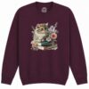 Bluza Printata Cats and Books – Copii, Unisex