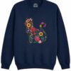 Bluza Printata Flora Cat – Copii, Unisex