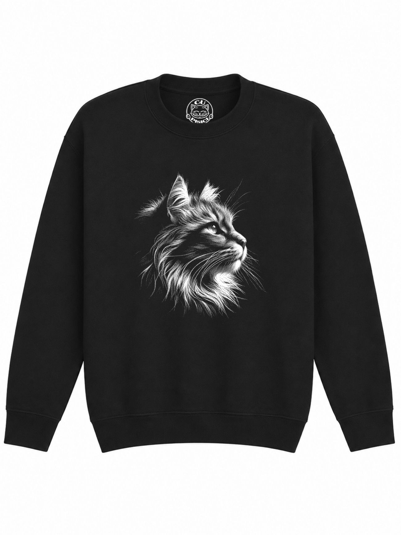 Bluza Printata Majestic Cat – Copii, Unisex