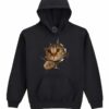 Hanorac Printat Curious Cat – Copii, Unisex