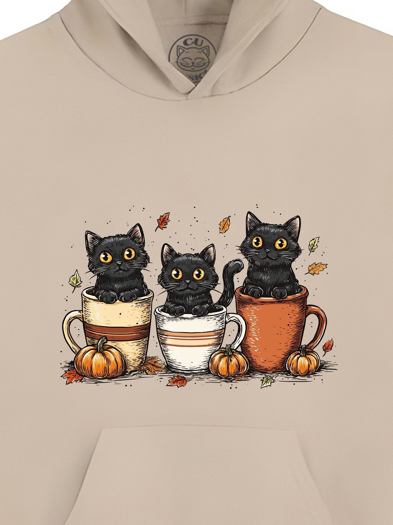 Hanorac Printat Cozy Cats – Copii, Unisex