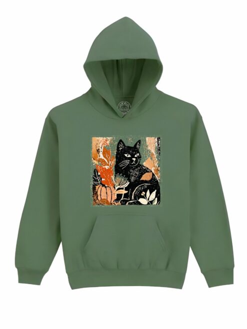 Hanorac Printat Sissy Cat – Copii, Unisex