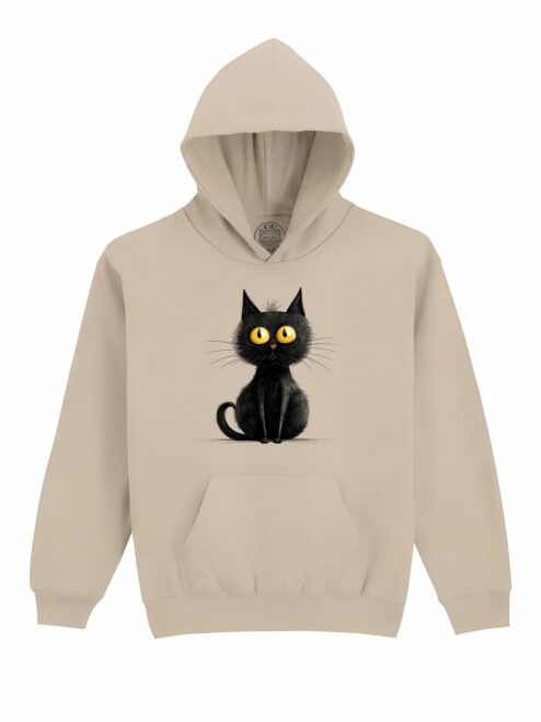 Hanorac Printat Zurli Cat – Copii, Unisex