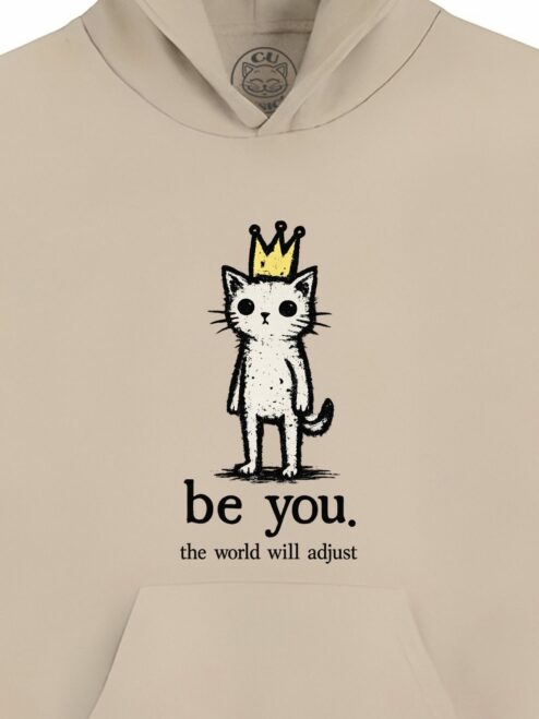 Hanorac Printat Just be you – Copii, Unisex