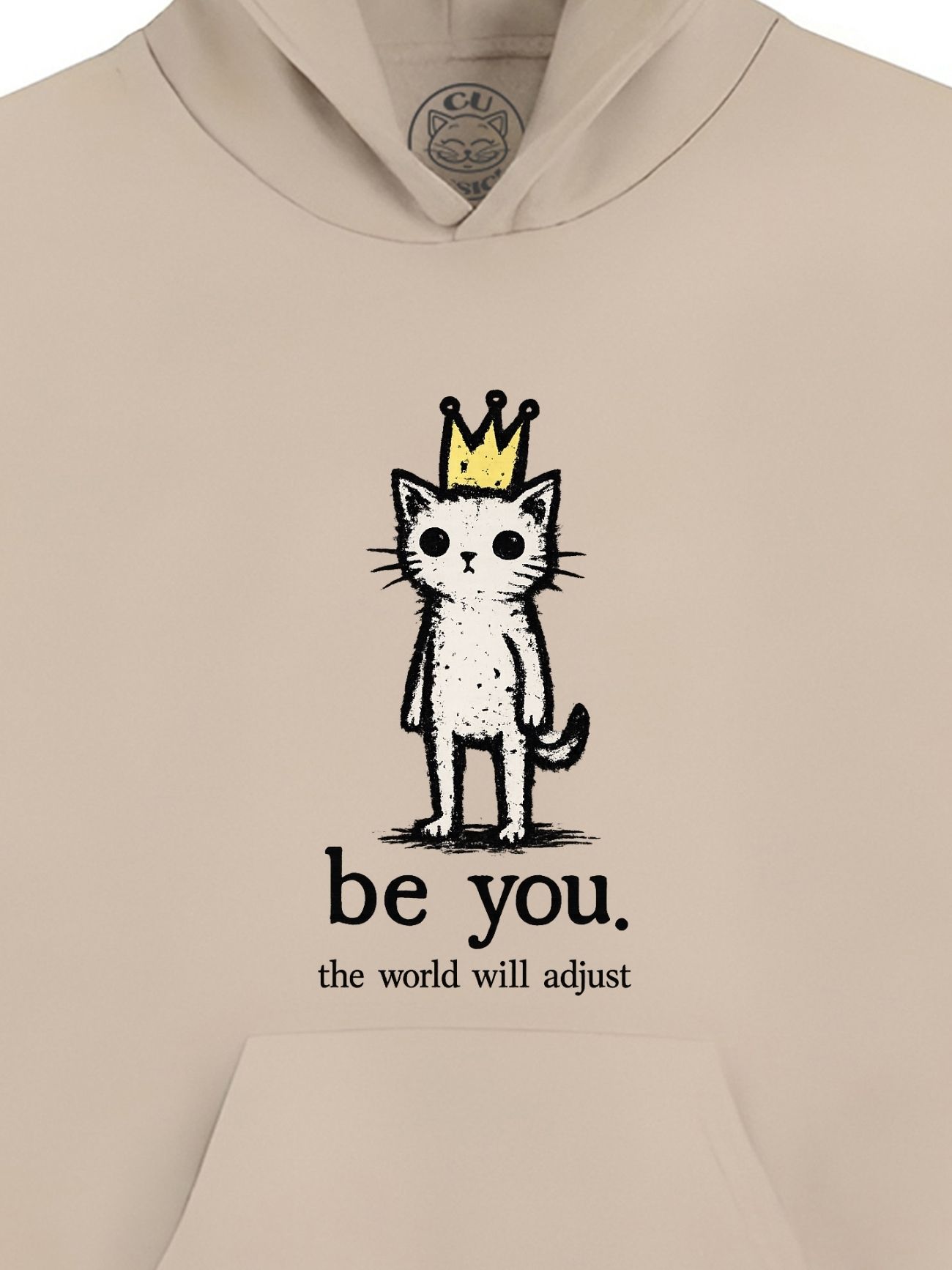 Hanorac Printat Just be you – Copii, Unisex
