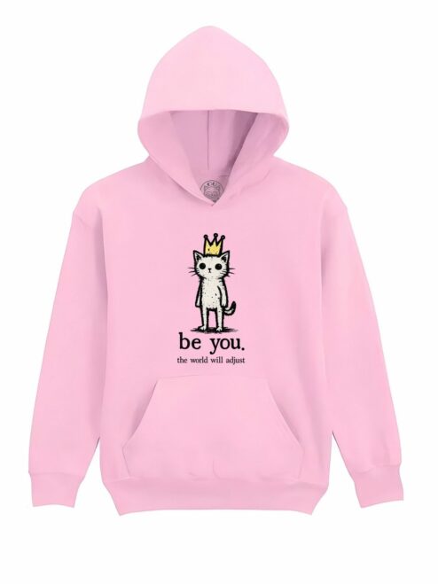 Hanorac Printat Just be you – Copii, Unisex