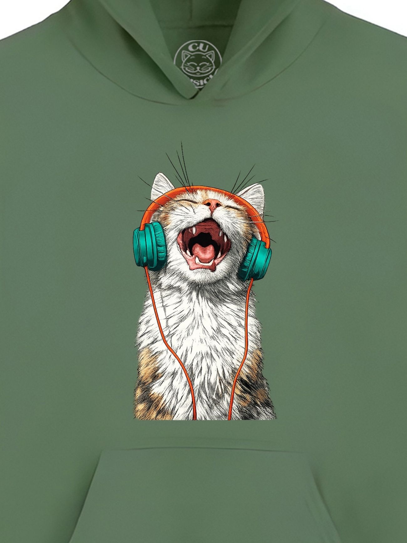 Hanorac Printat Meow Vibes – Copii, Unisex