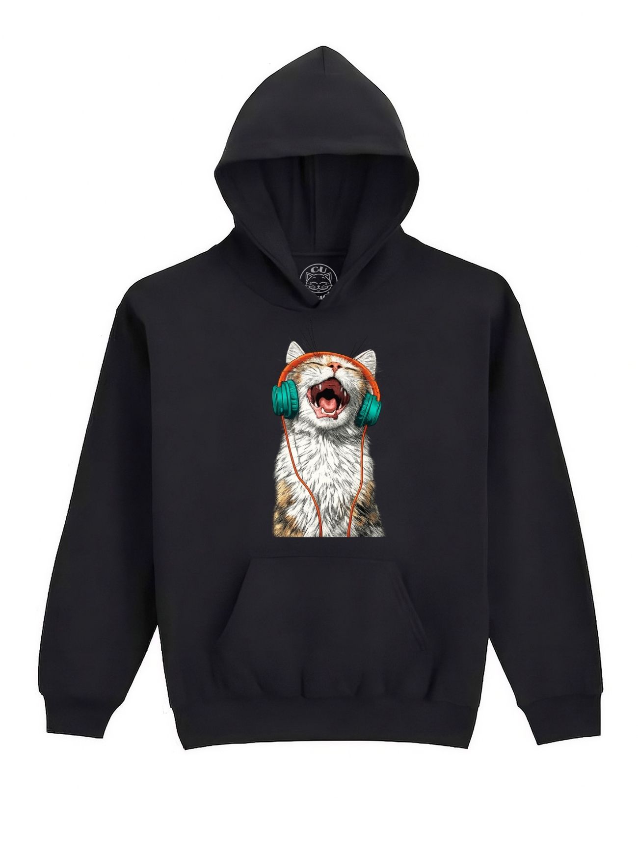 Hanorac Printat Meow Vibes – Copii, Unisex
